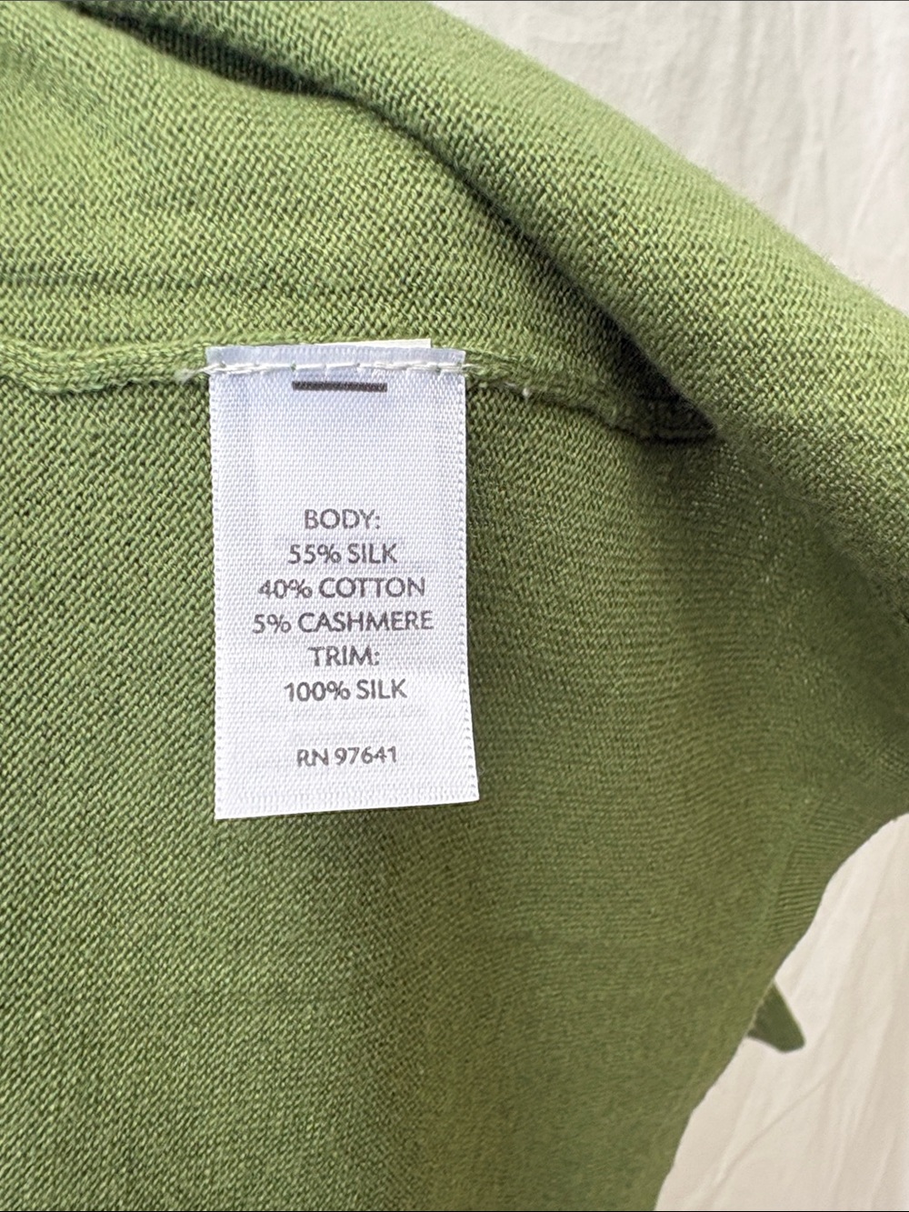 J. Jill Olive Green Knit Top - Picture 3 of 12